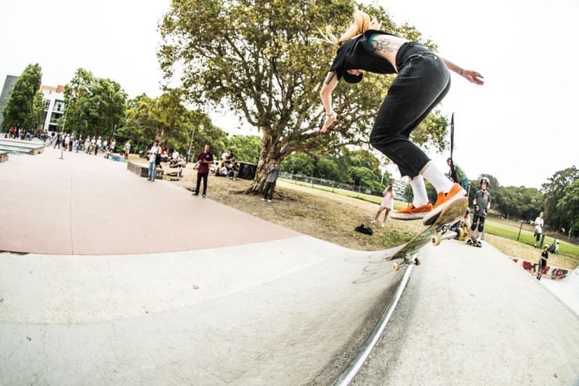 Skating Skateboarding, Aimee Massie, Sydenham Skatepark